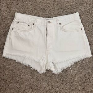 AGOLDE | Parker Vintage Cutoff Shorts | Tissue | Size 30